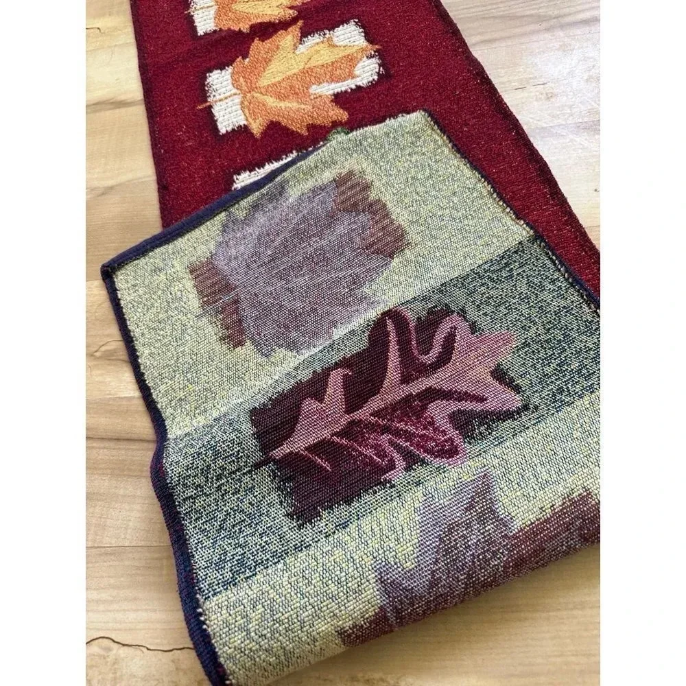 70” Autumn Leaves Table Runner